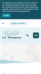 Mobile Screenshot of jjthompson.co.uk